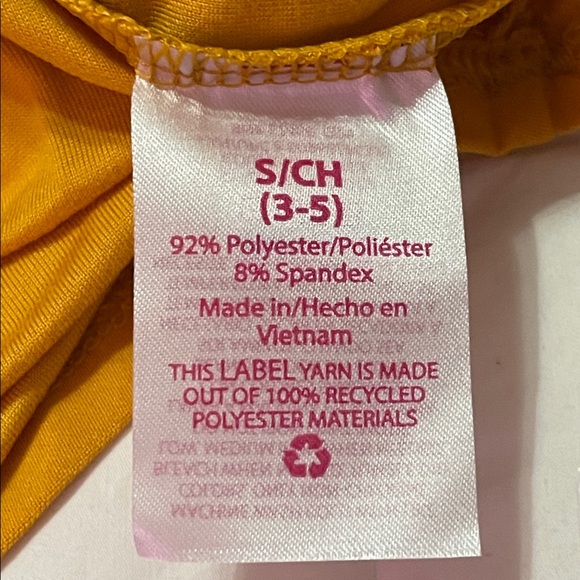 No Boundaries Mustard Yellow, Soft, V-Neck T-Shirt, , Long Sleeve Sm (3-5)  NWT - Picture 5 of 6